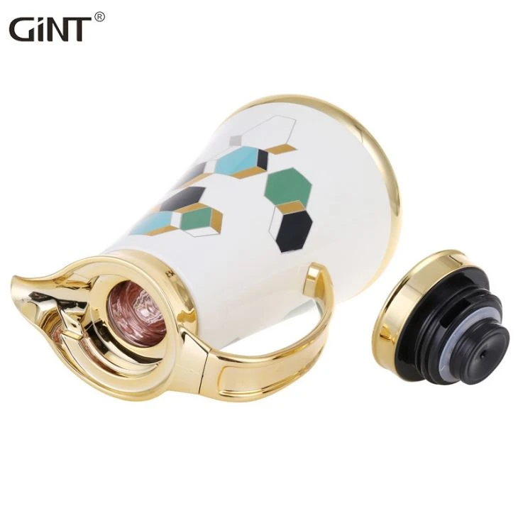 Coffee Pot Dallah Gold Coffee Carafe