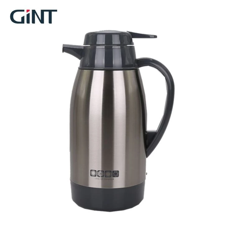 Cafetieră termo din oțel inoxidabil cu perete dublu