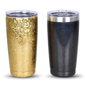 Pahar izolat din oțel inoxidabil de 20 oz cu capac
